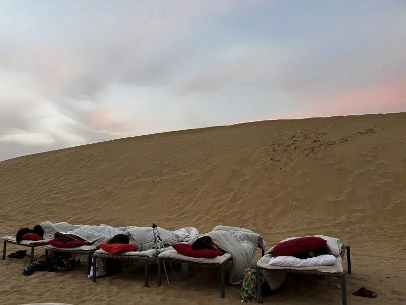 JAISALMER CAMA NA AREIA